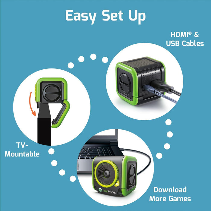LeapFrog LeapMove Active Video Game System Educational Motion Console