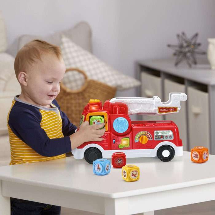 LeapFrog Tumbling Blocks Fire Truck (Red)