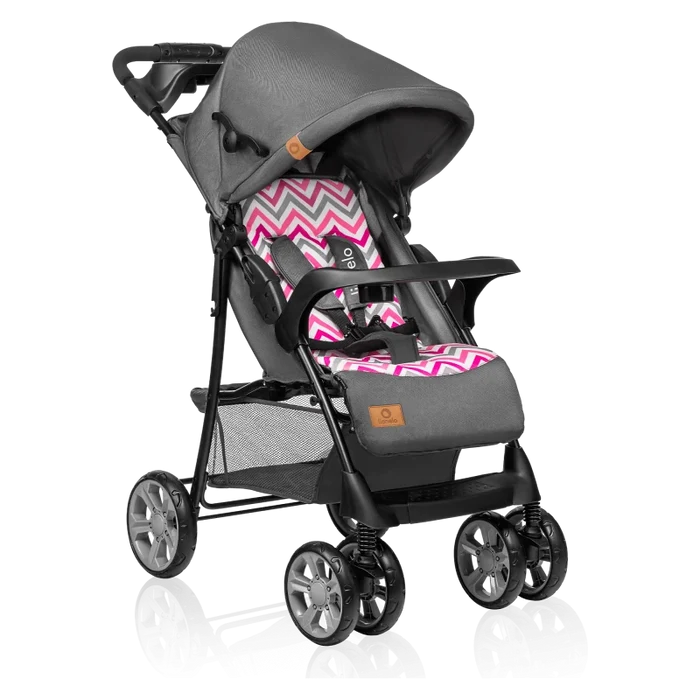 Lionelo Emma Plus Stroller (Pink Scandi)
