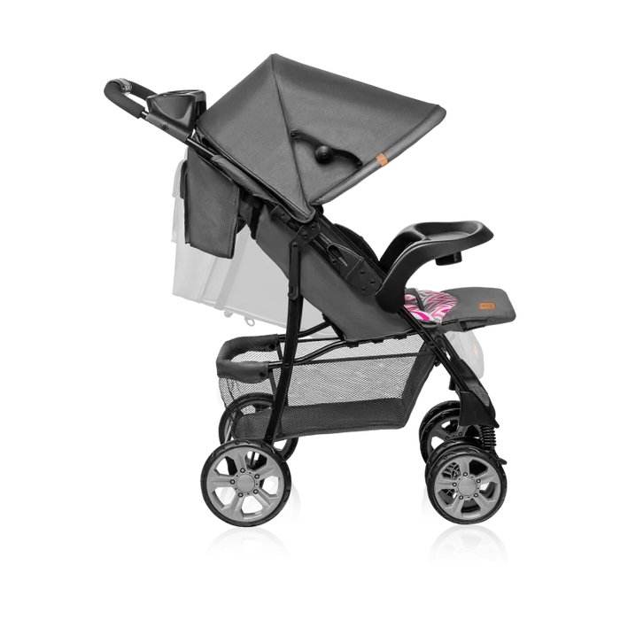 Lionelo Emma Plus Stroller (Pink Scandi)