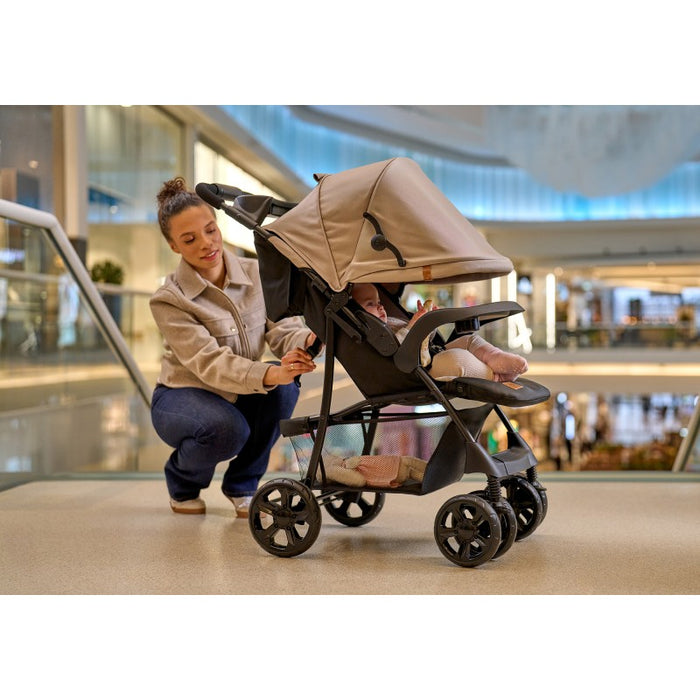 Lionelo Emma Plus Stroller (Pink Scandi)