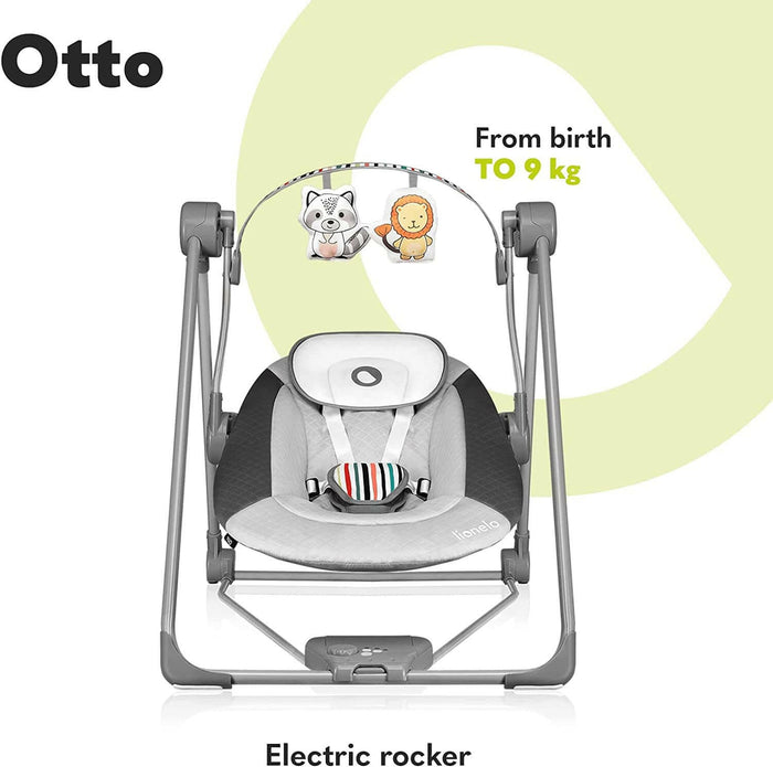 Lionelo Otto Swinging Chair Cozy Grey.