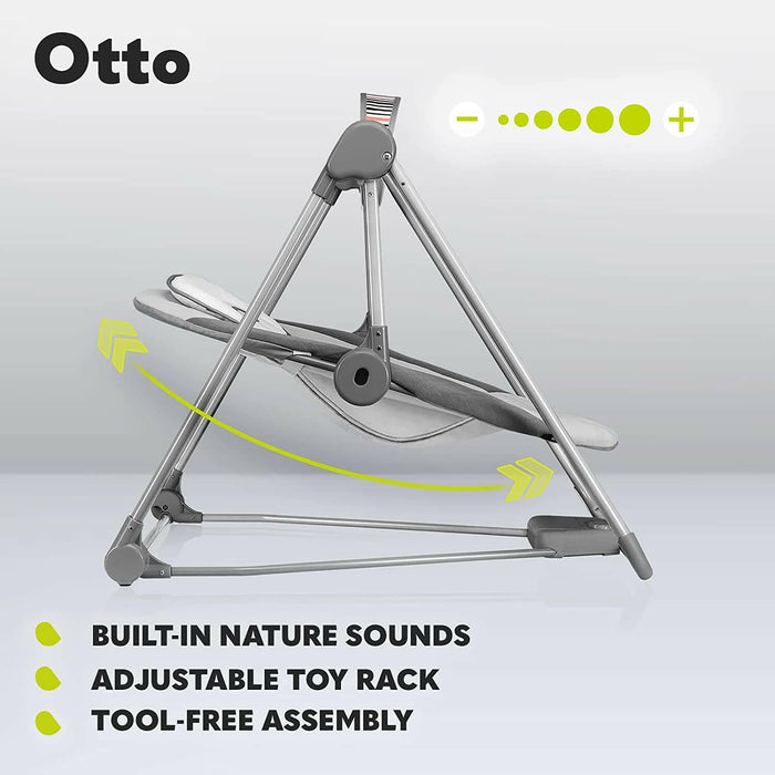Lionelo Otto Swinging Chair Cozy Grey.