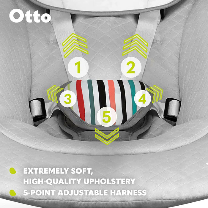 Lionelo Otto Swinging Chair Cozy Grey.