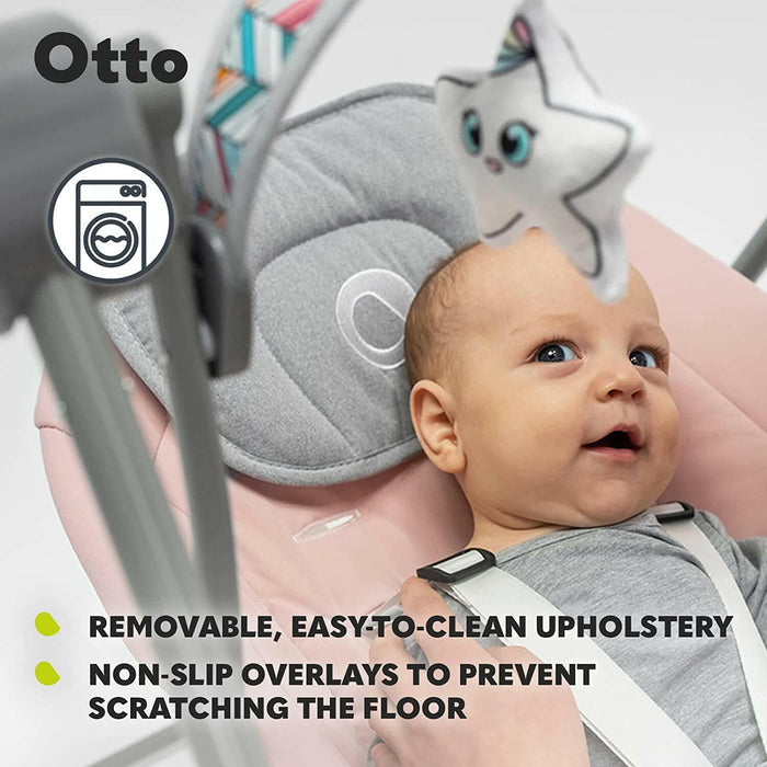 Lionelo Otto Swinging Chair Cozy Grey.