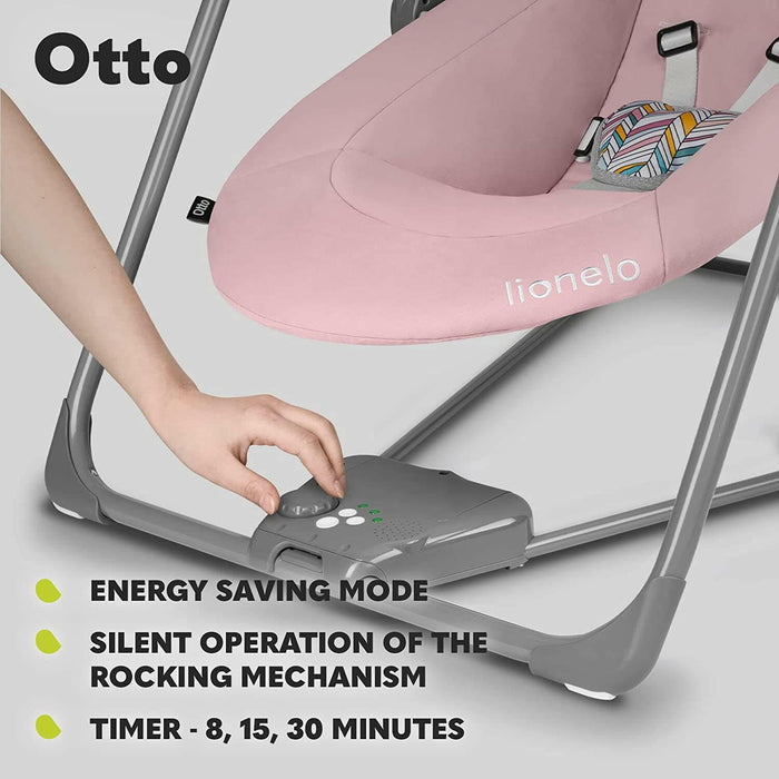 Lionelo Otto Swinging Chair Cozy Grey.