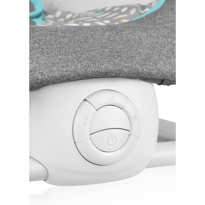 Lionelo Pascal Baby Bouncer/Rocker (Grey Scandi)