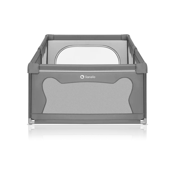Lionelo Willow Baby Playpen (Grey Concrete)