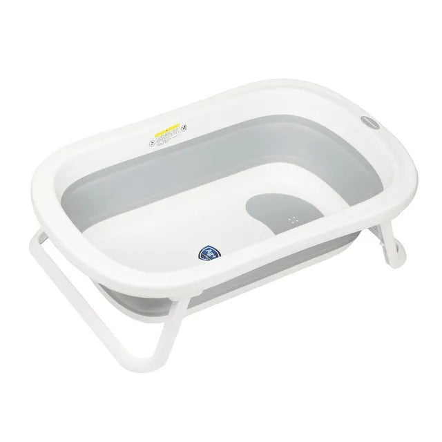 Little Angel Baby Foldable Bath Tub With Stand – Grey
