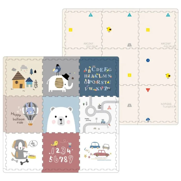 Little Angel Baby Reversible Puzzle Playmat ( 174 CM X 174 CM X 2 CM )