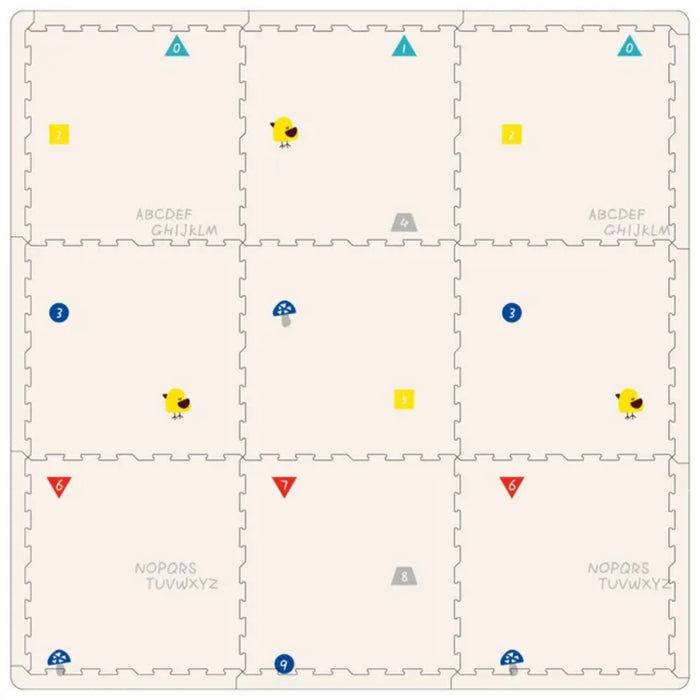 Little Angel Baby Reversible Puzzle Playmat ( 174 CM X 174 CM X 2 CM )