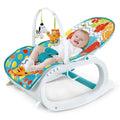 Little Angel Baby Rocker Chair With Feeding Tray And Toy Bar
