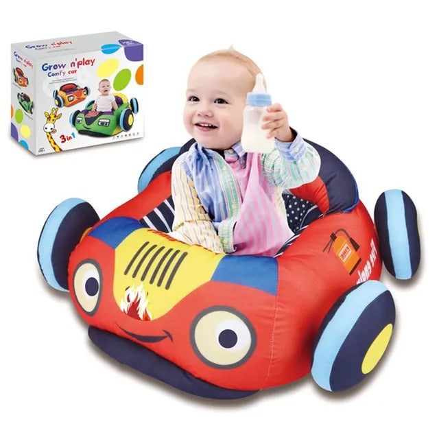 Little Angel Car Theme Baby Sofa Car Seat