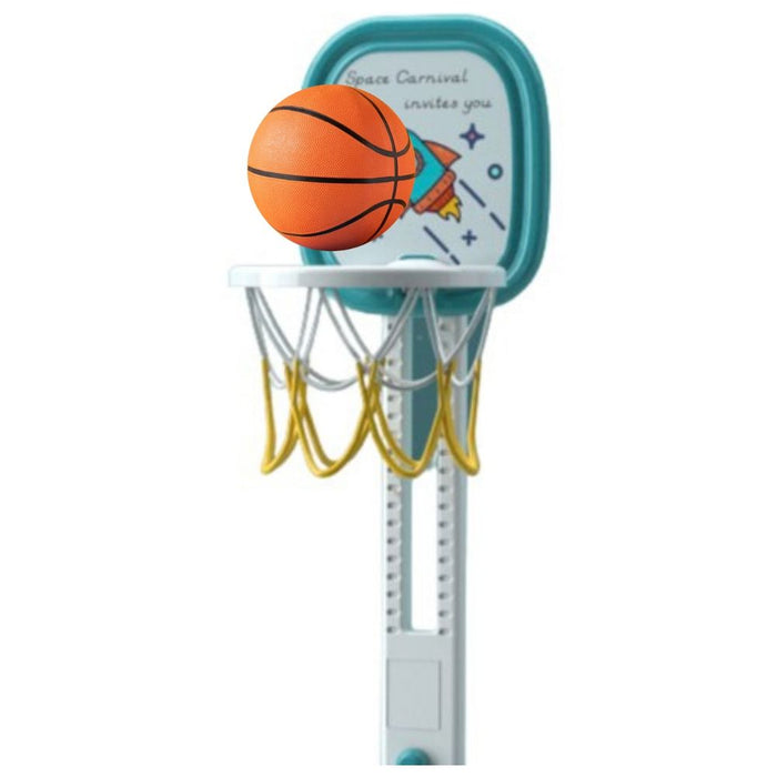 Little Angel Kids Basketball, Football and Golf Playset (Green)