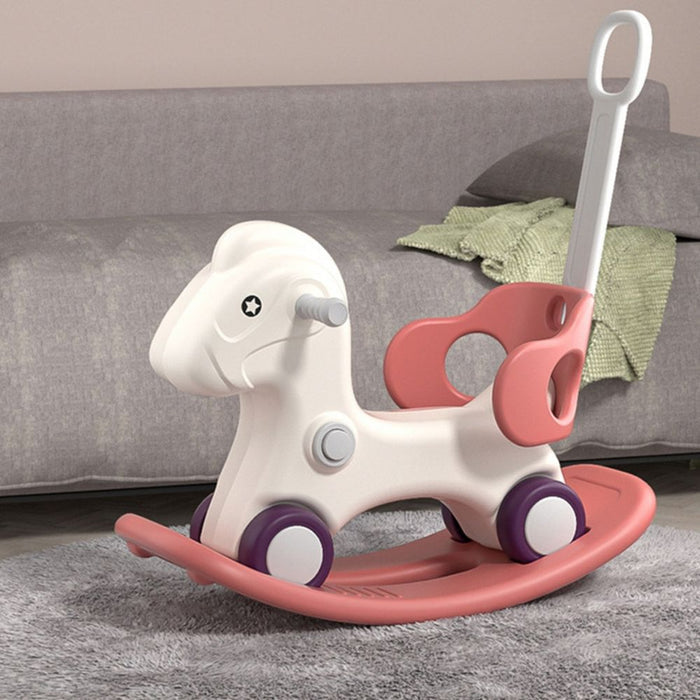 Little Angel Kids Toys Rocking Horse Chair Ride On