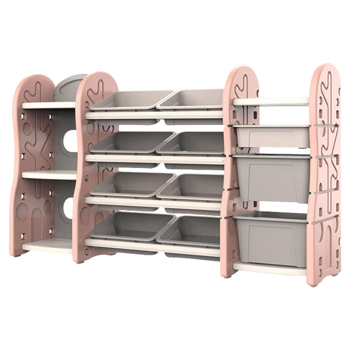 Little Angel Kids Toys Storage Multipurpose Rack (Pink)
