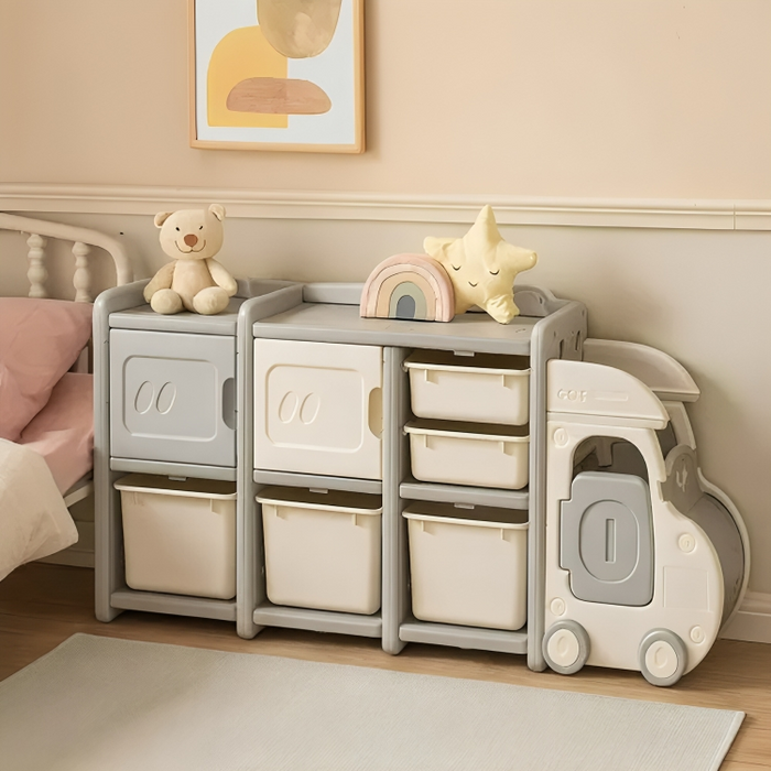 Little Angel Toy Storage Cabinet Van Design