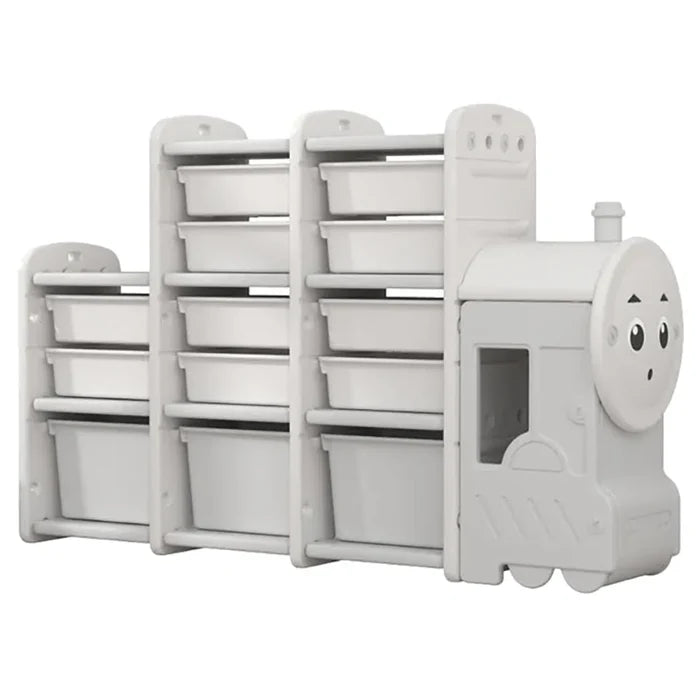 Little Angel Toys Organizers & Multi Storage Rack – Grey.