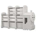 Little Angel Toys Organizers & Multi Storage Rack – Grey.