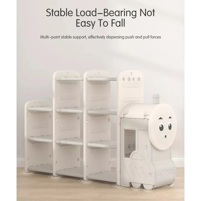 Little Angel Toys Organizers & Multi Storage Rack – Grey.