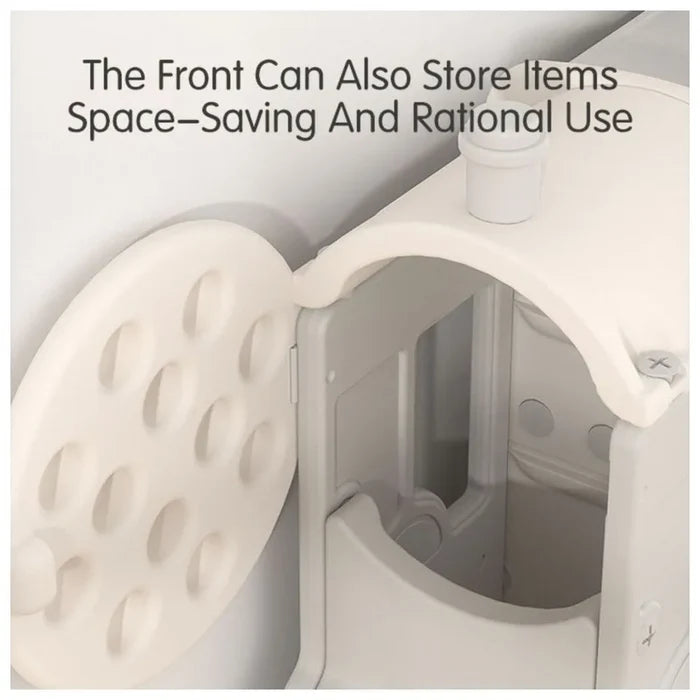Little Angel Toys Organizers & Multi Storage Rack – White.