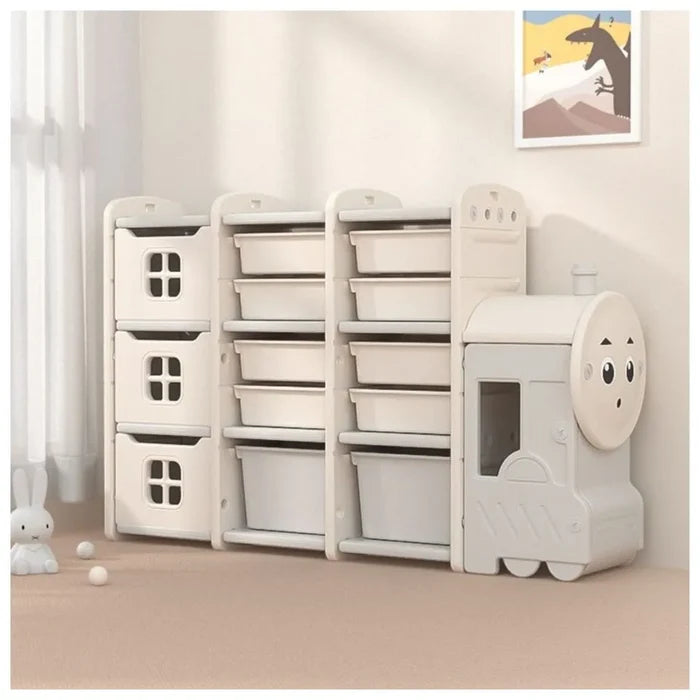 Little Angel Toys Organizers & Multi Storage Rack – White.