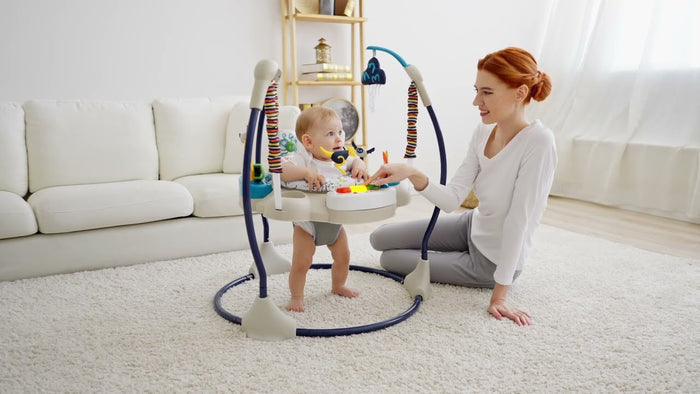 Little Story Baby Activity Jumper (Blue)