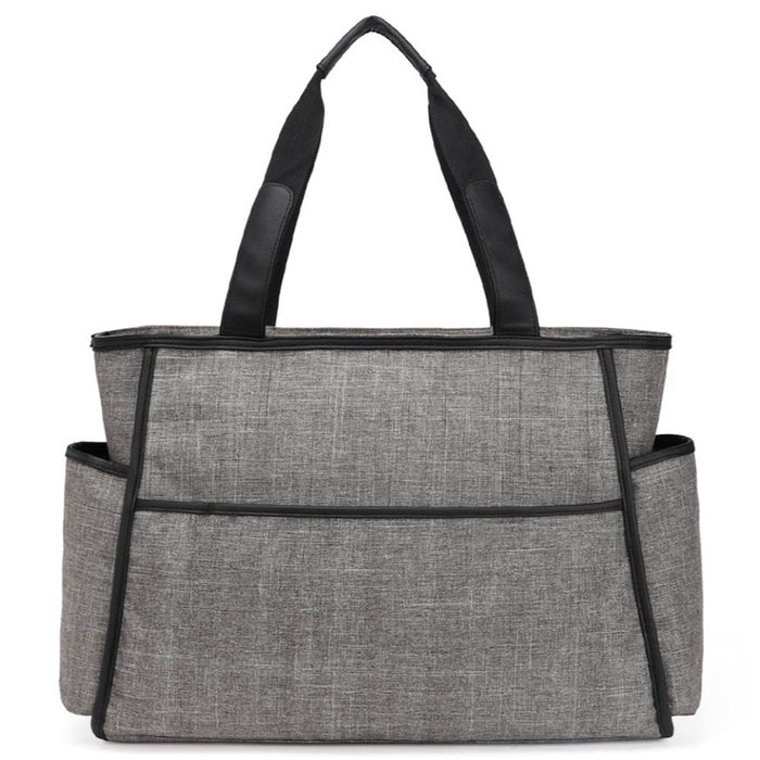 Little Story Betty Diaper Bag (Grey)