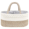 Little Story Cotton Rope Diaper Caddy – Ivory