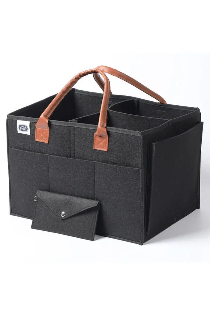 Little Story Diaper Caddy + Travel Pouch (Large)
