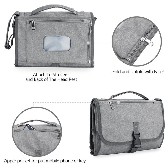 Little Story Diaper Changing Station Kit (Grey)