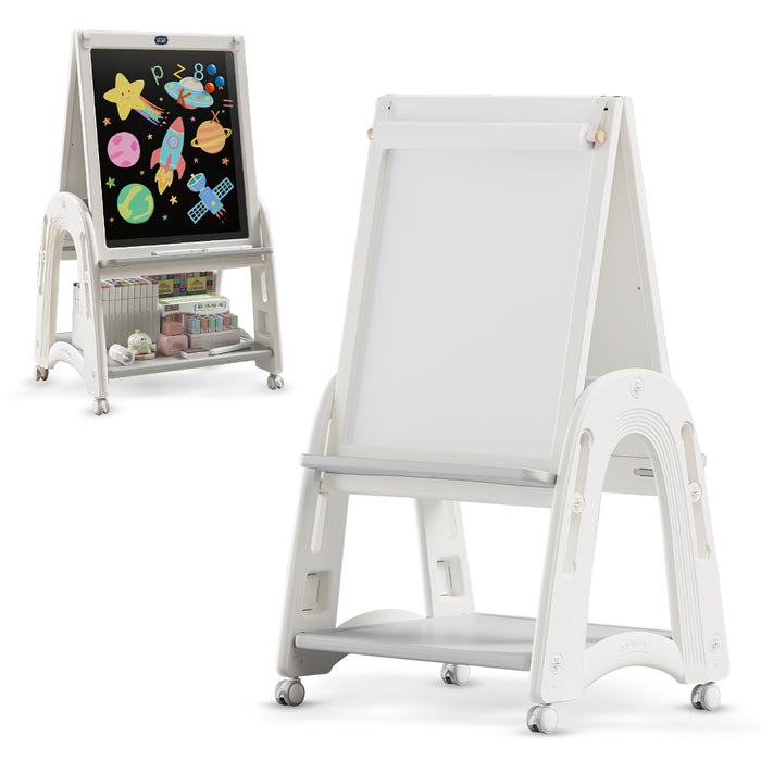 Little Story Double Sided Drawing Board (White)