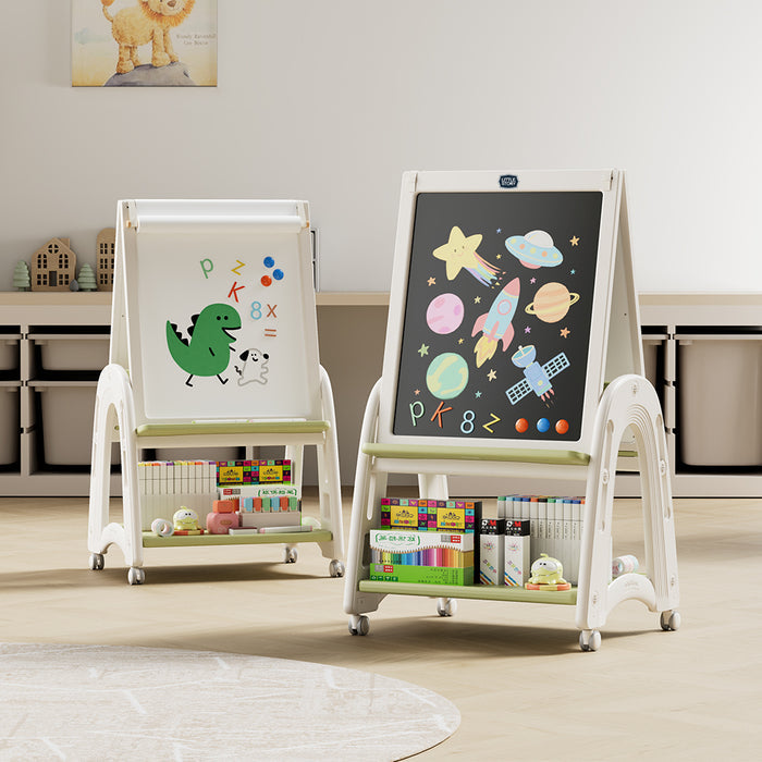 Little Story Double Sided Drawing Board (White)