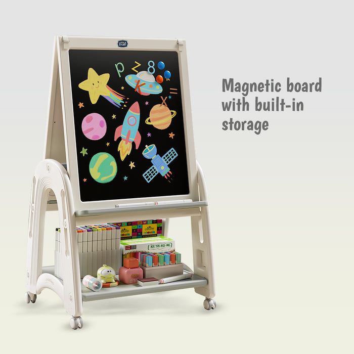 Little Story Double Sided Drawing Board (White)