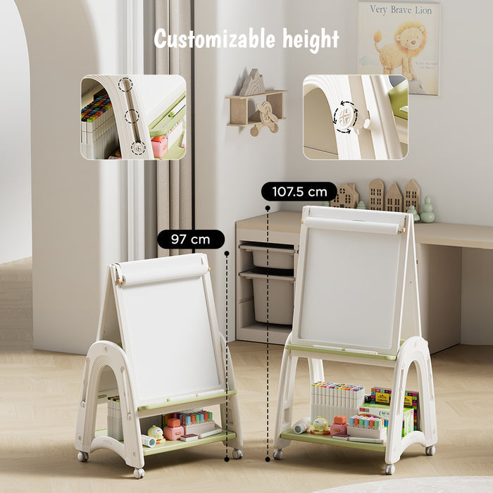 Little Story Double Sided Drawing Board (White)