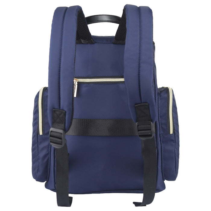 Little Story Georgia Diaper Bag With Changing Pad & Stroller Hooks