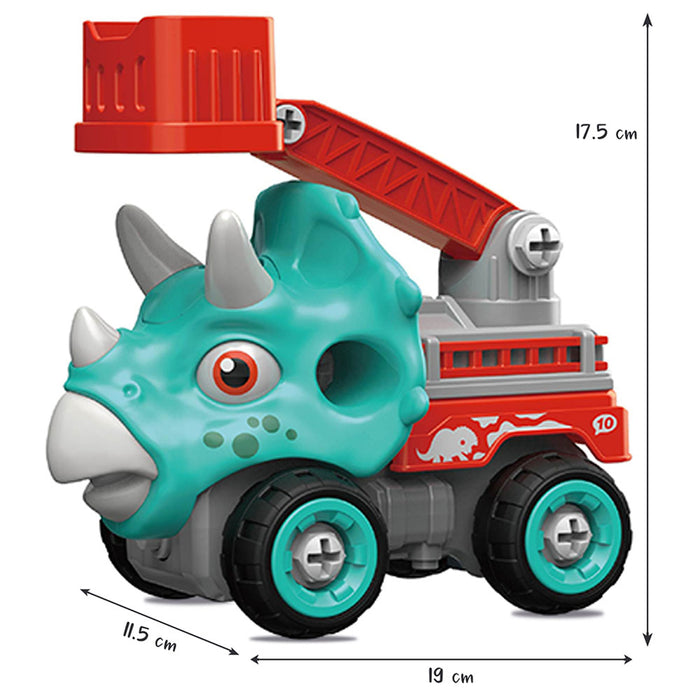 Little Story Kids Toy Mini Dinosaur Truck (Green)