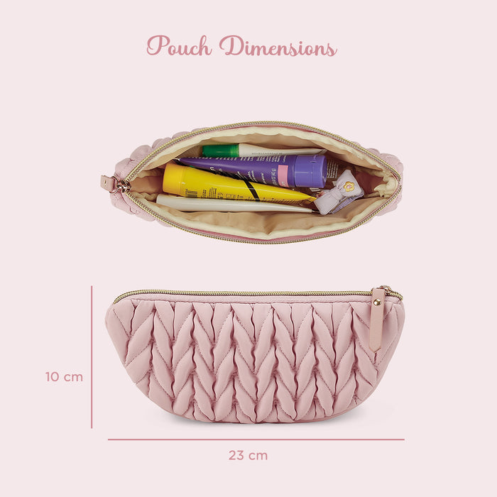 Little Story Luxe Knit Diaper Bag With Clutch