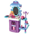 Little Story Role Play Salon Toy Set Luggage Case (39 Pcs, Purple)