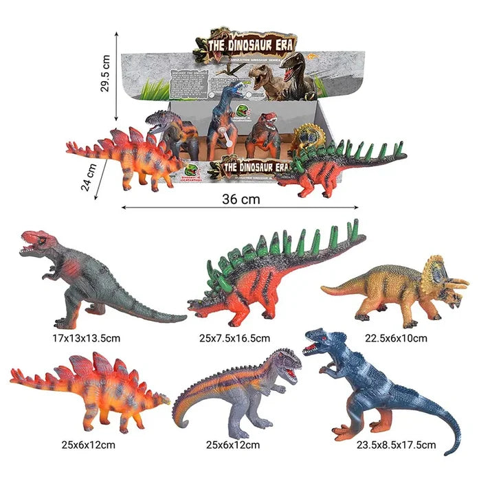 Little Story Simulated Dinosaur With IC Vocalization Toy (Included 2Pcs*AG3 Batteries)
