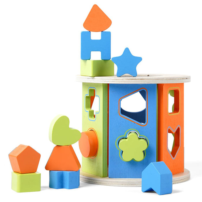 Little Story Wooden Activity Box Early Education Montessori (12 Pcs)