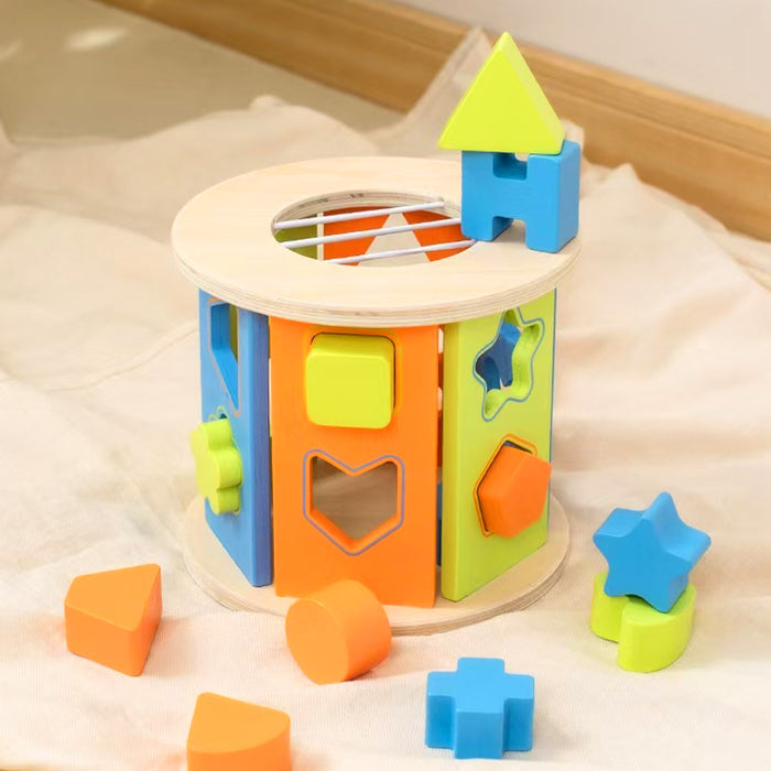 Little Story Wooden Activity Box Early Education Montessori (12 Pcs)