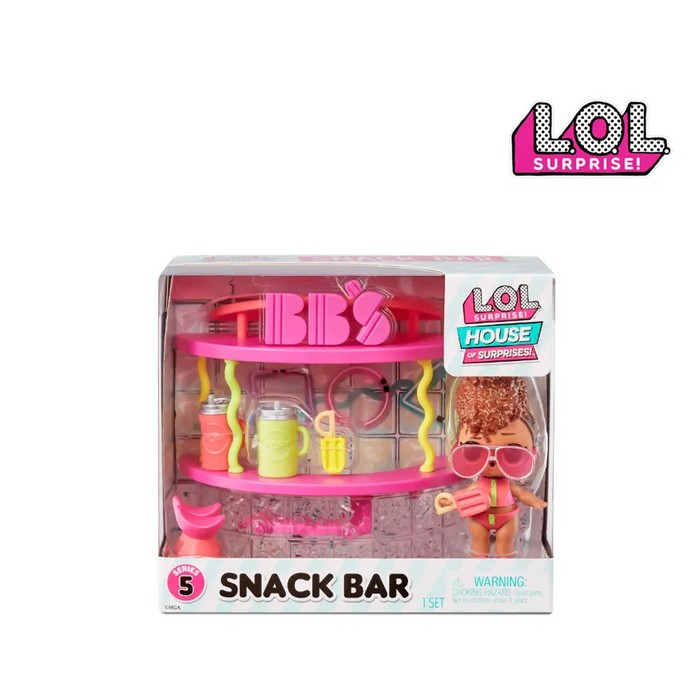 L.O.L. Surprise! Furniture Playset with Doll – Assorted
