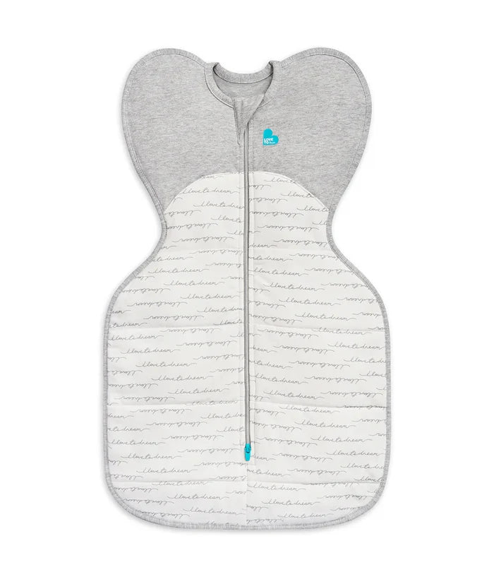 Love to Dream Swaddle Up 2.5 TOG Quilted Stretch Cotton Dreamer - Stage 1 (White)