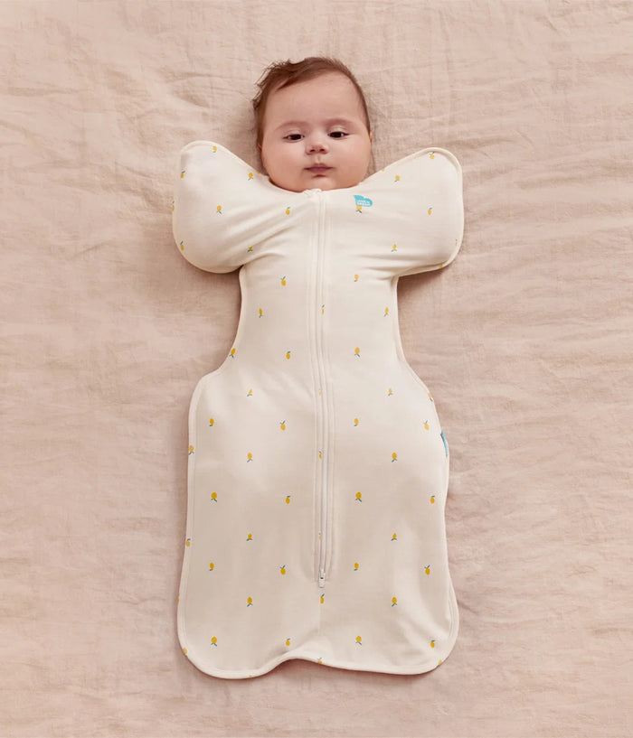 Love To Dream Swaddle UP Transition Bag Stretch Cotton (Oatmeal, 3-6 Months, Medium)