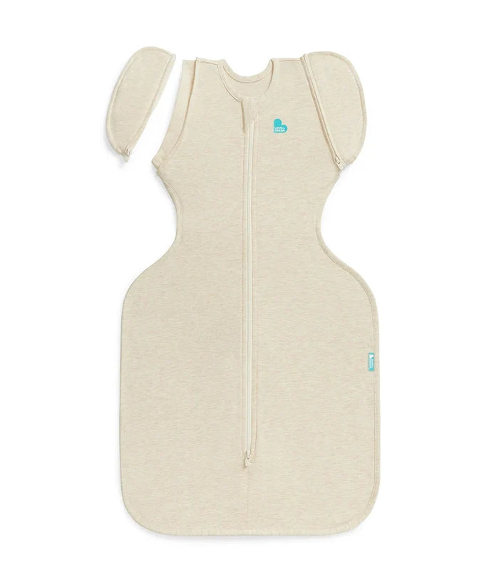 Love To Dream Swaddle UP Transition Bag Stretch Cotton (Oatmeal, 6 Months+, Large)