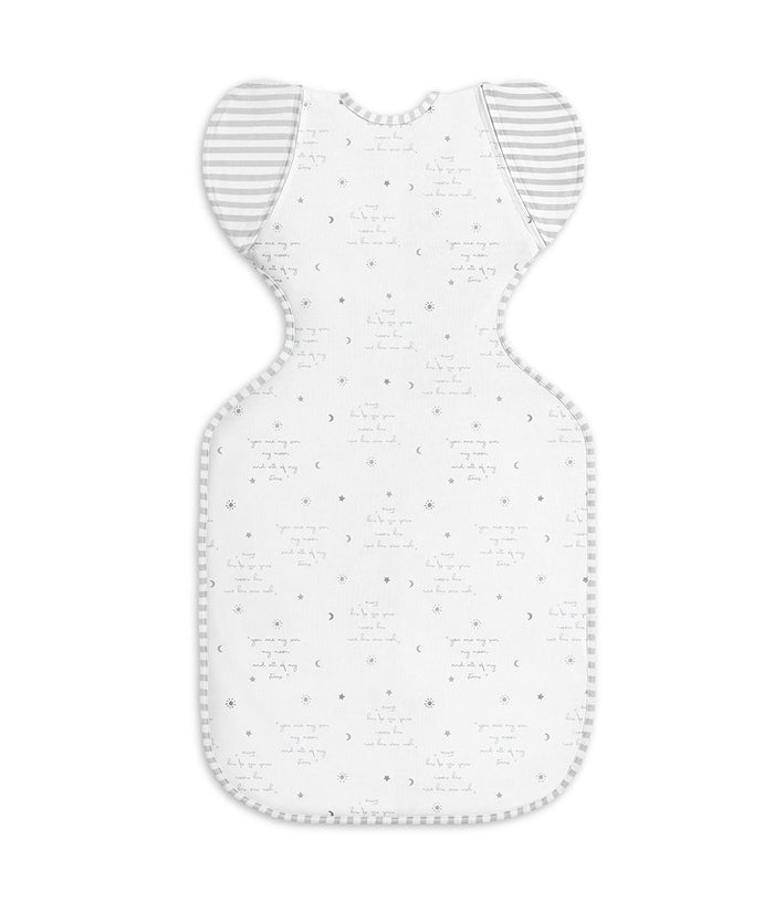 Love To Dream Swaddle UP Transition Bag Stretch Organic Cotton (You Are My White, 6 Months+, Large))