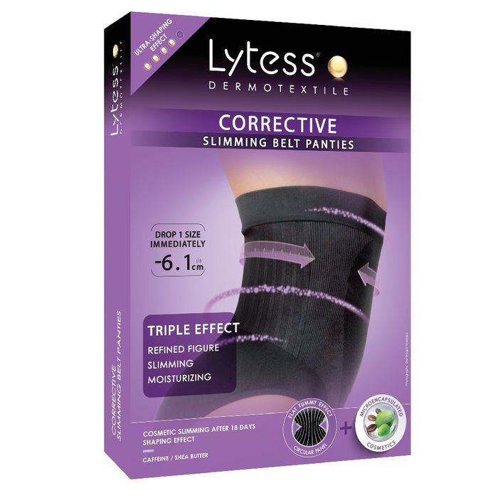 Lytess Corrective Slimming Belt Panties (Black, XXL)