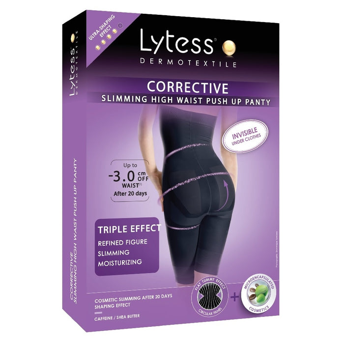 Lytess Corrective Slimming High Waist Push UP Panty (Beige, L/XL)