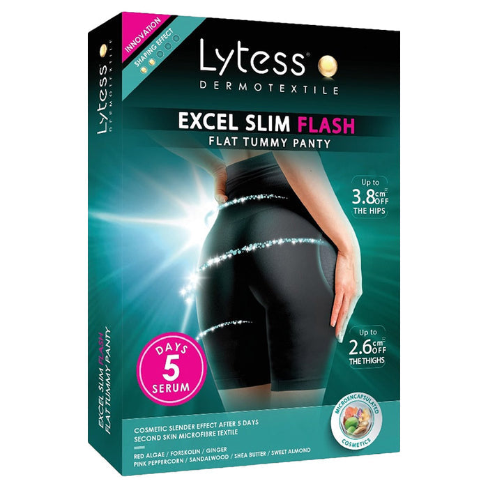 Lytess Young Mum  Flat Tummy Panty (Black, S/M)